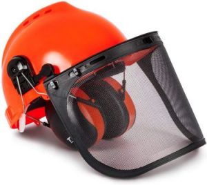 TR Industrial Forestry Safety Helmet and Hearing Protection System